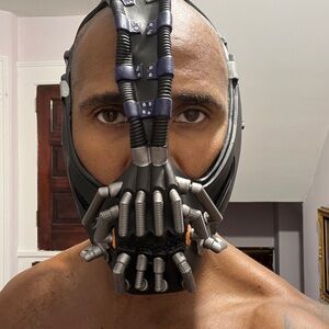 BANE mask & vest costume